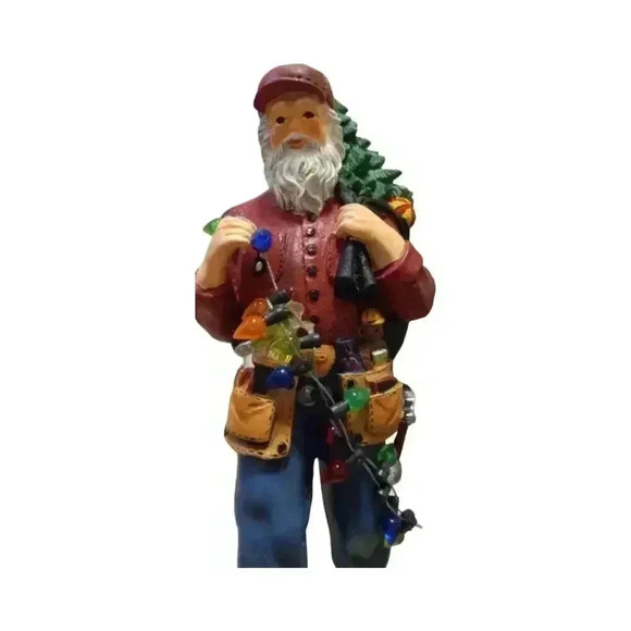 Handyman Santa, By Pipka Santas, The Caring Santas Collection, 2015 - Picture 3 of 9